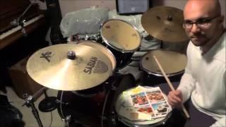 Low And Fat Snare Drum Sound With Newspaper