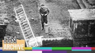 East Berliner's Death-Defying Escape Over Berlin Wall Captured in Remarkable Footage (1965)