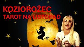 Tarot na listopad 2024Koziorożec - czytanie miesięczne