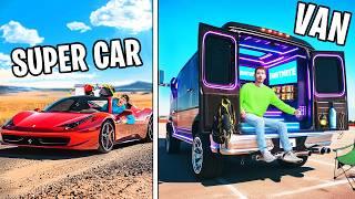 ULTIMATE CAR SLEEPOVER! *Budget Challenge*