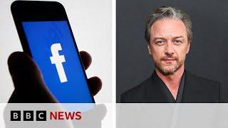 James McAvoy and Tom Brady fall for 'Goodbye Meta AI' hoax | BBC News