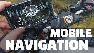 Ultimate mobile navigation setup for adventure riding