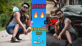 LUXURY Professional editing | Guy with Dubai super car | Anurag editz #youtube #editing #picsart
