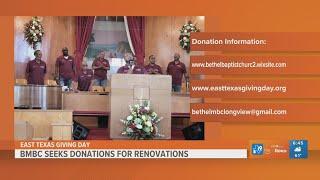 EAST TEXAS GIVING DAY: CBS19 spotlights Bethel Missionary Baptist Church