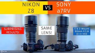 Big Surprise | Nikon Z8 vs Sony a7RV | Same Tamron 90mm f/2.8 - Not What I Expected ! | Matt Irwin