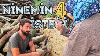 NİNEMİN 4 İSTEĞİNİ YAPTIM! | İZLERKEN BENLE YORULACAKSIN 