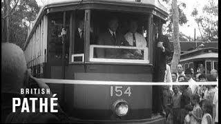 Old Trams Preserved In Sydney (1965)