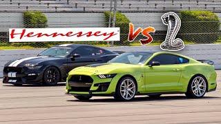 1st Cam’d 2020 GT500 races 1000hp HENNESSEY Shelby GT350!