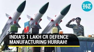 Make-In-India in Defence Smashes Records; Manufacturing crosses Rs 1 Lakh Crore I Details