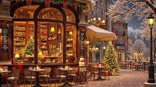 Instrumental Christmas Jazz Music for Unwind, Study, Work  Cozy Christmas Coffee Shop Ambience