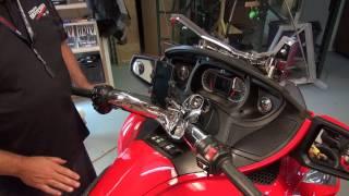 Can Am Spyder Stainless bolt - Cell and GPS Ram Mounts - Installation - Spyder TV