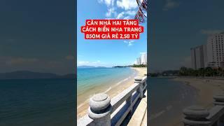 Căn nhà hai tầng mới tinh cách bãi biển Nha Trang 850m giá rẻ
