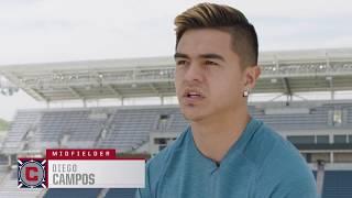 Diego Campos discusses his path to Chicago and Major League Soccer