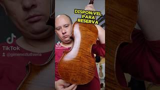 Violino cópia stradivarius #gimenezluthieria