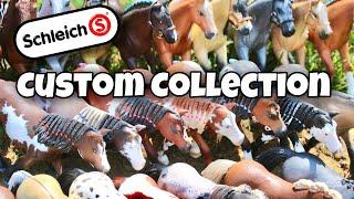 SCHLEICH COLLCTION TOUR! CUSTOM AND REPAINT EDITION!