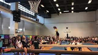 Level 3 Beam Routine Aquazorb gymnastics competition Makati - PGAA