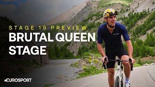 Tour de France Stage 19 Preview: Philippe Gilbert Recons BRUTAL Queen Stage! ‍