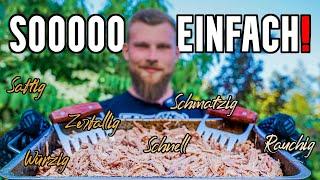 Das einfachste Pulled Pork Rezept vom Gasgrill [Schritt für Schritt Anleitung]