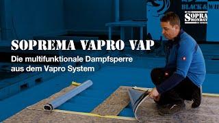 SOPREMA Vapro vap - Die Dampfsperre aus dem Vapro System