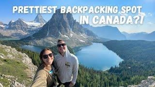 BACKPACKING in MOUNT ASSINIBOINE: Canada's gorgeous backcountry