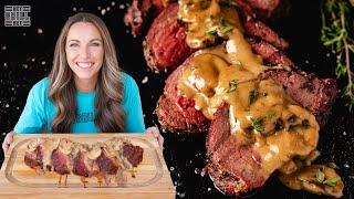 Smoked Beef Tenderloin with Magnificent Mushroom Sauce