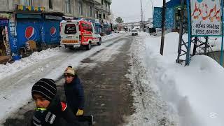 Heavy Snowfall in Muree  | Muree and nathia Gali Snowfall update | Live Snowfall in Muree | 2025