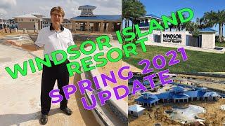 Windsor Island Resort Orlando Spring Update. Clubhouse, pool, lazy river, property updates.