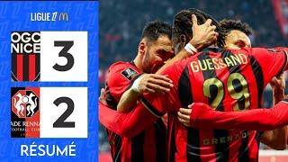 OGC NICE - STADE RENNAIS 3-2 Résumé | NICE - RENNES | OGCN - SRFC | LIGUE 1 MCDONALD'S 2025