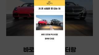키큰사람은 절대 못타는차 ㄷㄷ #기아차 #bmw #포르쉐