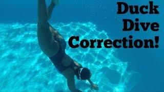 Duck Dive Correction