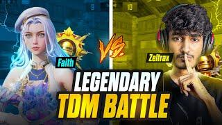 Legendary TDM Battle  Zeltrax And Faith PlayzZz | 1v1 ft. @1NonlyZeltraX