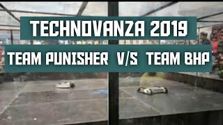 Hades [TEAM BHP ROBOTICS] VS TEAM PUNISHER | TECHNOVANZA 2019 | VJTI, Mumbai | ROBOWAR