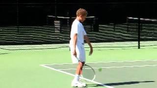 Karl Collins - funny tennis point