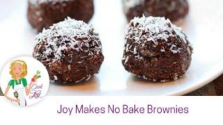 Gluten Free and Vegan No Bake Brownies