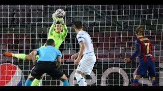 Ruslan Neshcheret vs Barcelona AMAZING Performance (All saves)