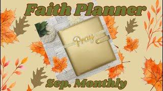 Plan With Me | September Monthly | Crafty Planner Queen