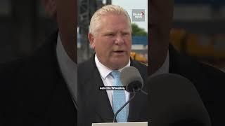 Doug Ford calls Trump "a different type of cat" for Carney to deal with
