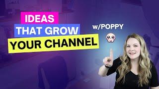 YouTube Content Planning w/Poppy AI: Plan Entire Year in 1 Hour