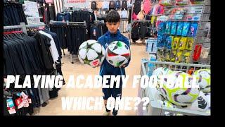 COME SHOP WITH ME (academy player)!!!