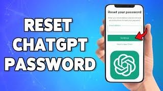 How To Reset ChatGPT Password If Forgotten 2023 | Recover ChatGPT Account