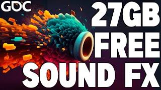 Get 27GB+ Of GameDev Audio Free!   GDC 2024