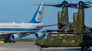 President Biden Lands at MacDill Following Hurricane Milton