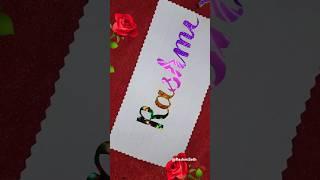 Rashmi Name Writing With So Beautiful Song #rashmiseth #Rashmi #magicalcalligraphy #trendingreels