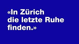 Arbeiten für Zürich als Bestatter*in