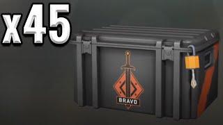 I Opened 45 Bravo Cases ($3,000+)