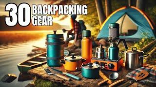 30 Budget Backpacking Gear for Beginners | Ultralight Backpacking Gear