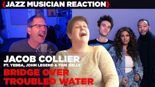 Jazz Musician REACTS | Jacob Collier "Bridge Over Troubled Water" | MUSIC SHED EP401