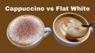 Cappuccino vs. Flat White - what is the difference?