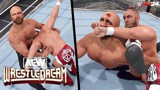 WWE 2K24: Bryan Danielson vs Jon Moxley AEW WrestleDream 2024 | Prediction Highlights