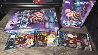 Chill stream opening Garbage Pail Kids Chrome 7 & Vintage Pokemon Topps